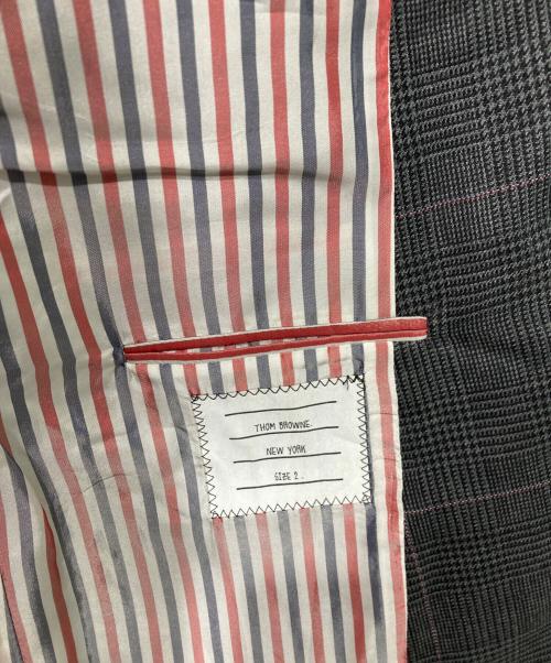 THOM BROWNE. NEW YORK（トムブラウン ニューヨーク）THOM BROWNE. NEW YORK (トムブラウン ニューヨーク) ウールツイルクラシックセットアップ グレー サイズ:2の古着・服飾アイテム
