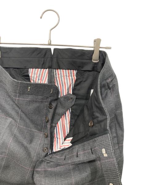 THOM BROWNE. NEW YORK（トムブラウン ニューヨーク）THOM BROWNE. NEW YORK (トムブラウン ニューヨーク) ウールツイルクラシックセットアップ グレー サイズ:2の古着・服飾アイテム