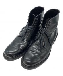 LOUIS VUITTON（ルイ ヴィトン）の古着「レザーブーツ」｜ブラック