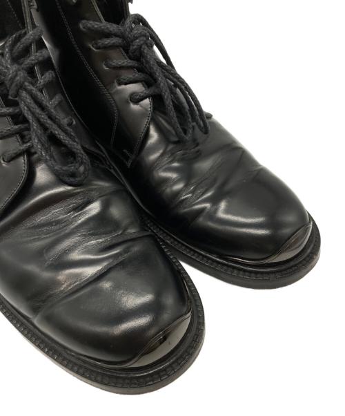 LOUIS VUITTON（ルイ ヴィトン）LOUIS VUITTON (ルイ ヴィトン) レザーブーツ ブラック サイズ:7の古着・服飾アイテム