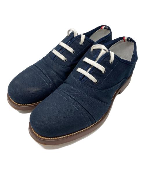 MONCLER GAMME BLEU（モンクレール ガム ブルー）MONCLER GAMME BLEU (モンクレール ガム ブルー) キャンバスシューズ ネイビー サイズ:41の古着・服飾アイテム