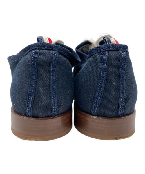MONCLER GAMME BLEU（モンクレール ガム ブルー）MONCLER GAMME BLEU (モンクレール ガム ブルー) キャンバスシューズ ネイビー サイズ:41の古着・服飾アイテム