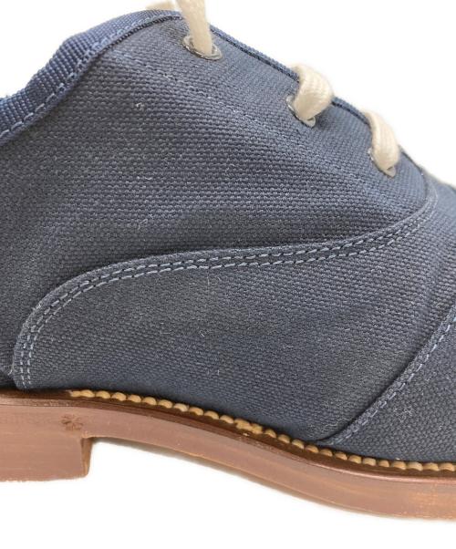 MONCLER GAMME BLEU（モンクレール ガム ブルー）MONCLER GAMME BLEU (モンクレール ガム ブルー) キャンバスシューズ ネイビー サイズ:41の古着・服飾アイテム