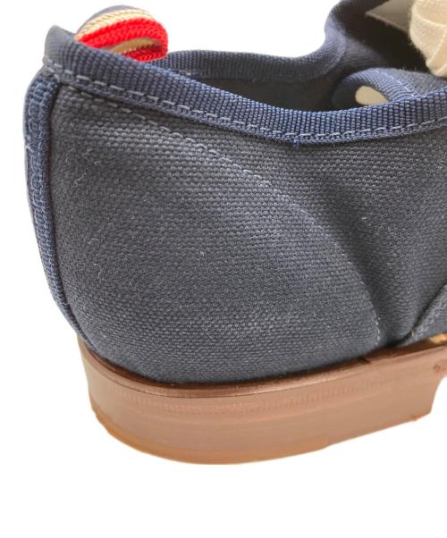 MONCLER GAMME BLEU（モンクレール ガム ブルー）MONCLER GAMME BLEU (モンクレール ガム ブルー) キャンバスシューズ ネイビー サイズ:41の古着・服飾アイテム