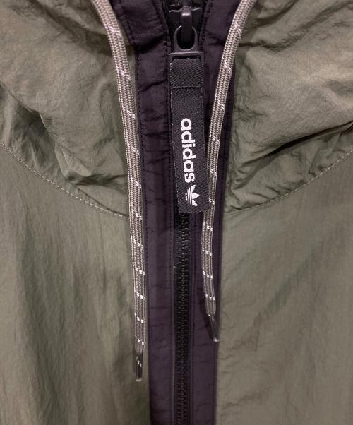 adidas（アディダス）adidas (アディダス) アドベンチャー ウインドブレーカー グリーン サイズ:ＸＯの古着・服飾アイテム