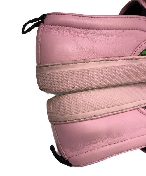 GUCCI（グッチ）GUCCI (グッチ) マルチカラーGG スリッポン ピンク サイズ:35の古着・服飾アイテム