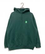 BALENCIAGAバレンシアガ）の古着「BBロゴ パーカー」｜グリーン