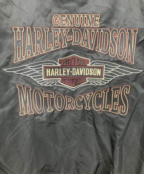 HARLEY-DAVIDSON（ハーレーダビッドソン）HARLEY-DAVIDSON (ハーレーダビッドソン) ボンバージャケット グレー サイズ:ＸＬの古着・服飾アイテム
