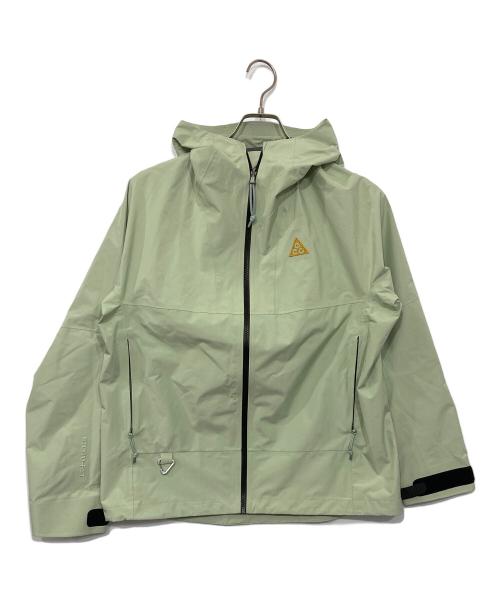 NIKE ACG（ナイキエーシージー）NIKE ACG (ナイキエーシージー) Cascade RAINS ジャケット/カスケード　レインズ　ジャケット ライトグリーン サイズ:Lの古着・服飾アイテム