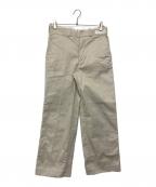 TANAKAタナカ）の古着「コットン トラウザーパンツ/ST-167 ALLEN(STRAIGHT)」｜ベージュ
