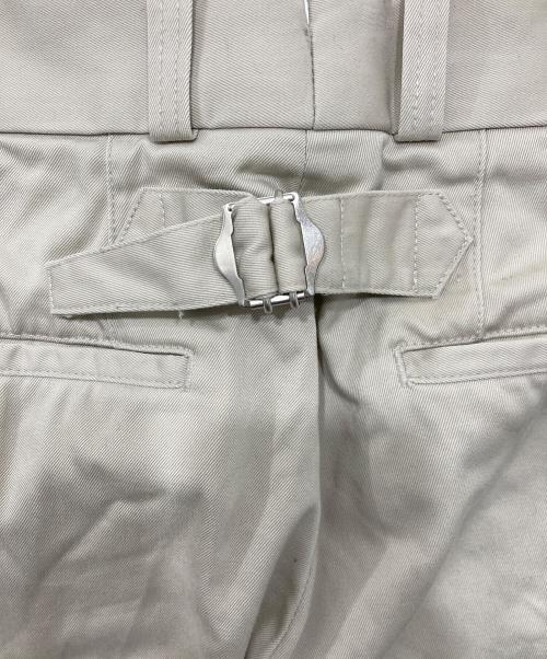 TANAKA（タナカ）TANAKA (タナカ) コットン トラウザーパンツ/ST-167 ALLEN(STRAIGHT) ベージュ サイズ:27の古着・服飾アイテム