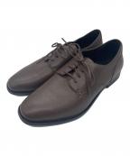 COACHコーチ）の古着「グラハム ダービー レザーシューズ」｜ブラウン