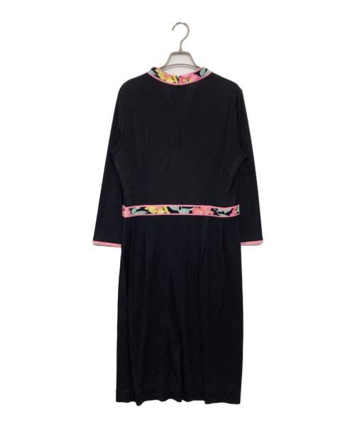 LEONARD FASHION（レオナールファッション）LEONARD FASHION (レオナールファッション) カンカンワンピース ブラック サイズ:42の古着・服飾アイテム