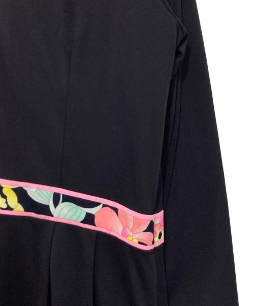 LEONARD FASHION（レオナールファッション）LEONARD FASHION (レオナールファッション) カンカンワンピース ブラック サイズ:42の古着・服飾アイテム