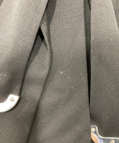 CELINE（セリーヌ）CELINE (セリーヌ) ベルテッドスカート ブラック サイズ:42の古着・服飾アイテム