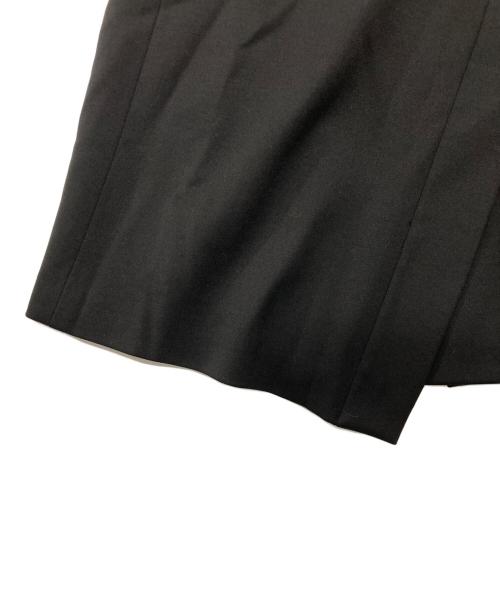 CELINE（セリーヌ）CELINE (セリーヌ) ベルテッドスカート ブラック サイズ:42の古着・服飾アイテム