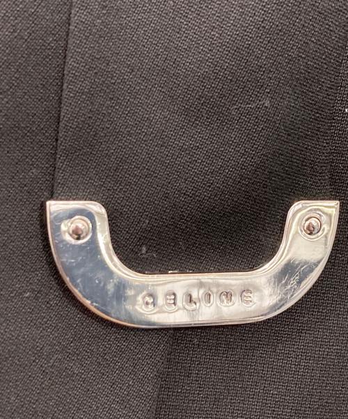 CELINE（セリーヌ）CELINE (セリーヌ) ベルテッドスカート ブラック サイズ:42の古着・服飾アイテム