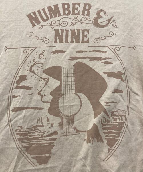 NUMBER (N)INE（ナンバーナイン）NUMBER (N)INE (ナンバーナイン) 07SS about a boy期 プリントTシャツ ベージュ サイズ:4の古着・服飾アイテム