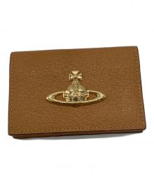 Vivienne Westwood（ヴィヴィアンウエストウッド）の古着「名刺入れ」｜キャメル