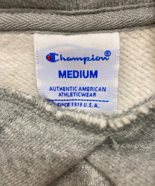 Champion（チャンピオン）Champion (チャンピオン) フーデッドスウェットシャツ グレー サイズ:Mの古着・服飾アイテム