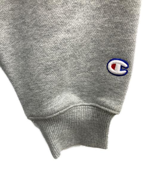 Champion（チャンピオン）Champion (チャンピオン) フーデッドスウェットシャツ グレー サイズ:Mの古着・服飾アイテム