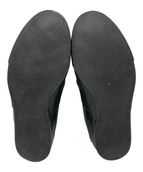 HOMME PLISSE ISSEY MIYAKE（オム プリッセ イッセイ ミヤケ）HOMME PLISSE ISSEY MIYAKE (オム プリッセ イッセイ ミヤケ) ハイカットスニーカー グリーン サイズ:7Hの古着・服飾アイテム