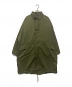 SHENERYシーナリー）の古着「ライナー付きツイルモッズコート」｜グリーン