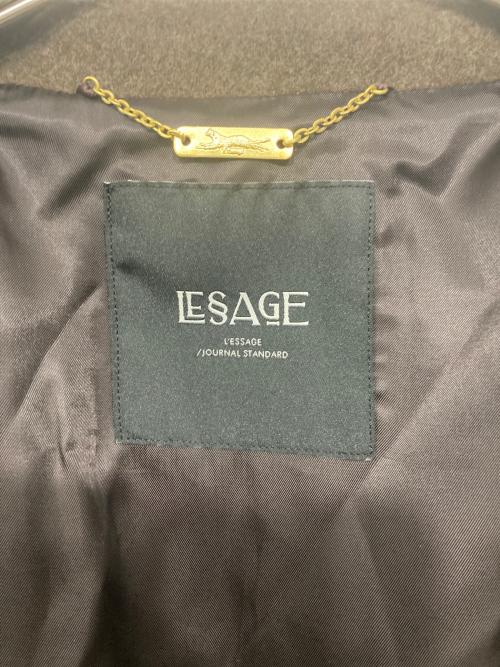 journal standard L'essage（ジャーナルスタンダード レサージュ）journal standard L'essage (ジャーナルスタンダード レサージュ) MANTECO GIOLICA スタンドコート ブラウン サイズ:-の古着・服飾アイテム