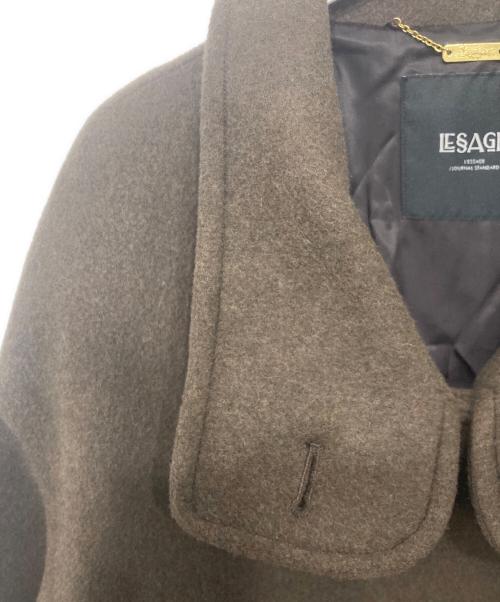 journal standard L'essage（ジャーナルスタンダード レサージュ）journal standard L'essage (ジャーナルスタンダード レサージュ) MANTECO GIOLICA スタンドコート ブラウン サイズ:-の古着・服飾アイテム