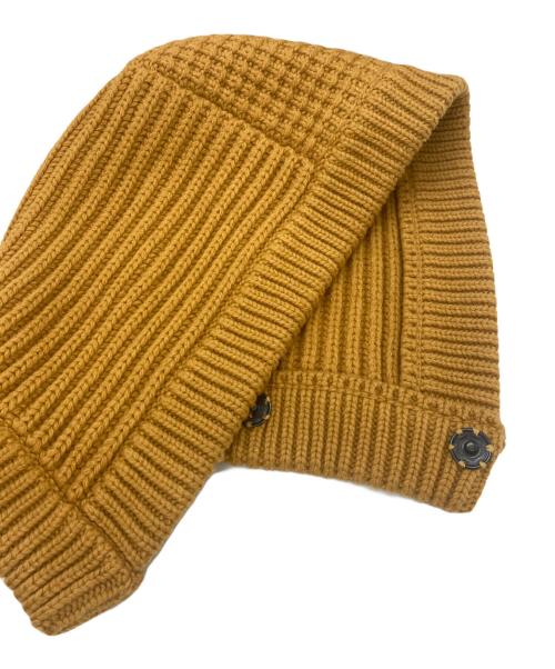 BURBERRY BLACK LABEL（バーバリーブラックレーベル）BURBERRY BLACK LABEL (バーバリーブラックレーベル) ニットダッフルコート イエロー サイズ:2の古着・服飾アイテム