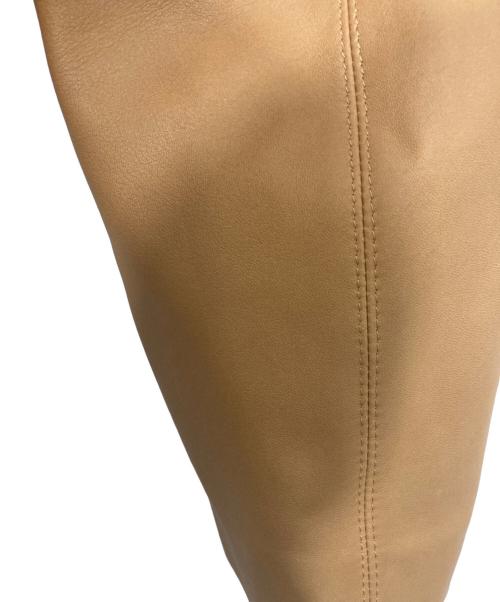 BURBERRY LONDON（バーバリーロンドン）BURBERRY LONDON (バーバリーロンドン) ラムレザーテーラードジャケット ブラウン サイズ:15の古着・服飾アイテム