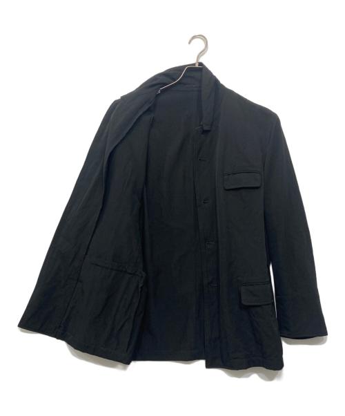 COMME des GARCONS HOMME（コムデギャルソン オム）COMME des GARCONS HOMME (コムデギャルソン オム) ウールギャバジンジャケット ブラック サイズ:Lの古着・服飾アイテム