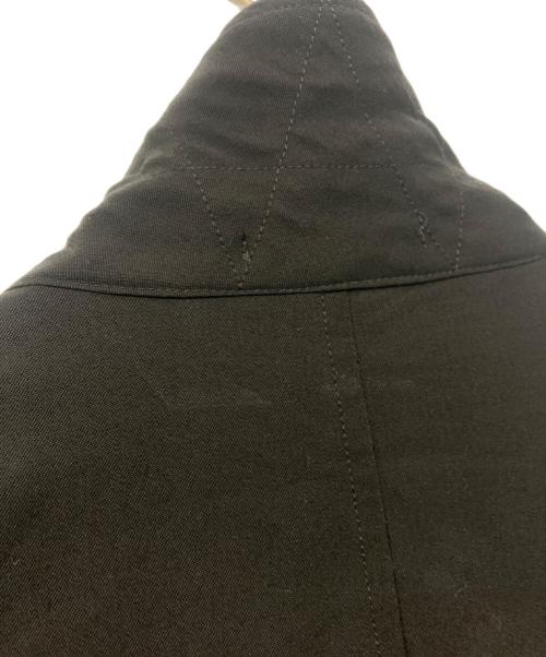 COMME des GARCONS HOMME（コムデギャルソン オム）COMME des GARCONS HOMME (コムデギャルソン オム) ウールギャバジンジャケット ブラック サイズ:Lの古着・服飾アイテム