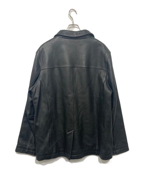 DANIER（ダニエ）DANIER (ダニエ) レザージャケット ブラック サイズ:Ｌの古着・服飾アイテム