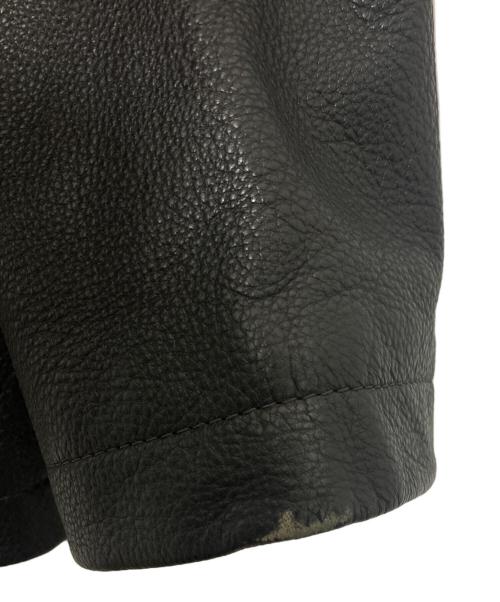DANIER（ダニエ）DANIER (ダニエ) レザージャケット ブラック サイズ:Ｌの古着・服飾アイテム