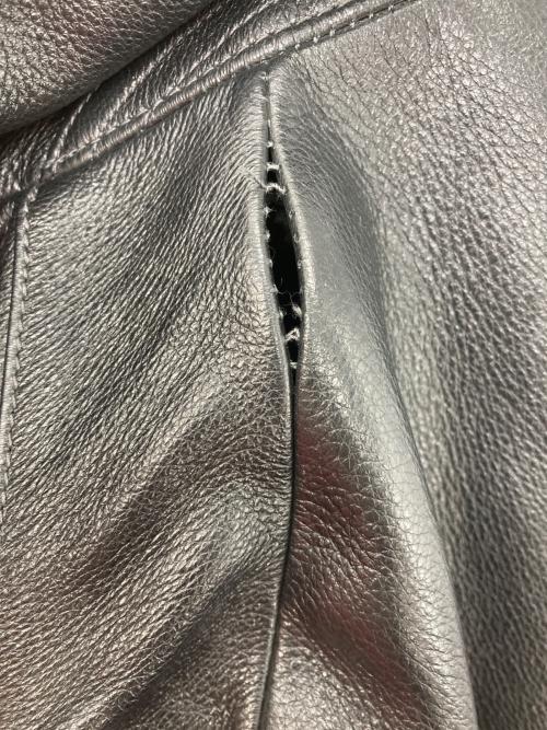 DANIER（ダニエ）DANIER (ダニエ) レザージャケット ブラック サイズ:Ｌの古着・服飾アイテム