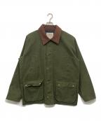 ST JOHN'S BAYセントジョンズベイ）の古着「オイルドジャケット」｜オリーブ