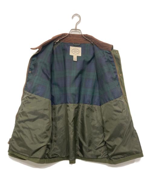 ST JOHN'S BAY（セントジョンズベイ）ST JOHN'S BAY (セントジョンズベイ) オイルドジャケット オリーブ サイズ:XLの古着・服飾アイテム