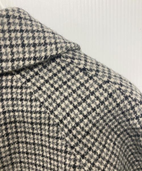 UNITED ARROWS（ユナイテッドアローズ）UNITED ARROWS (ユナイテッドアローズ) ダブルフェイス バルカラー コート グレー サイズ:Lの古着・服飾アイテム