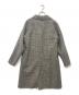 UNITED ARROWS (ユナイテッドアローズ) ダブルフェイス バルカラー コート グレー サイズ:L：14000円