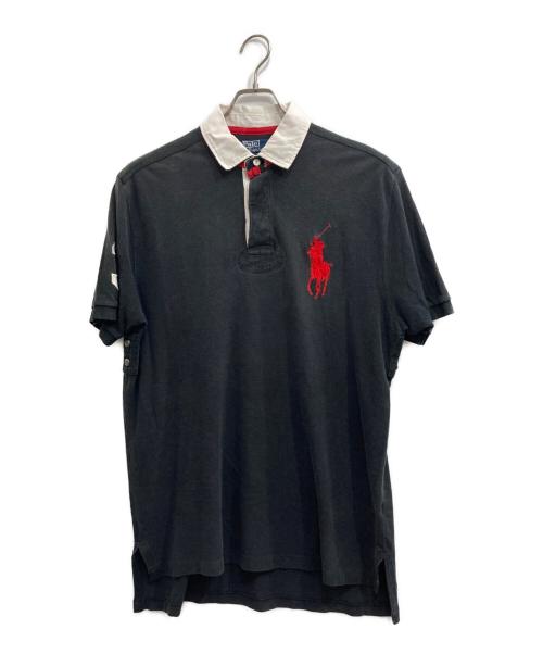 POLO RALPH LAUREN（ポロ・ラルフローレン）POLO RALPH LAUREN (ポロ・ラルフローレン) ビッグポニーラガーシャツ ブラック サイズ:Lの古着・服飾アイテム