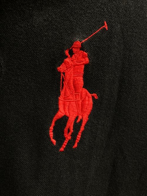 POLO RALPH LAUREN（ポロ・ラルフローレン）POLO RALPH LAUREN (ポロ・ラルフローレン) ビッグポニーラガーシャツ ブラック サイズ:Lの古着・服飾アイテム