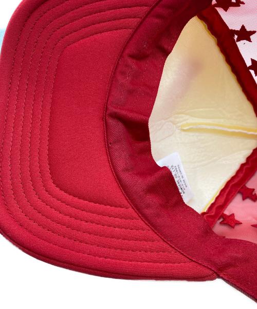 A BATHING APE（ア ベイシング エイプ）A BATHING APE (ア ベイシング エイプ) bape sta meshキャップ レッドの古着・服飾アイテム