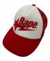 A BATHING APE（ア ベイシング エイプ）の古着「bape sta meshキャップ」｜レッド