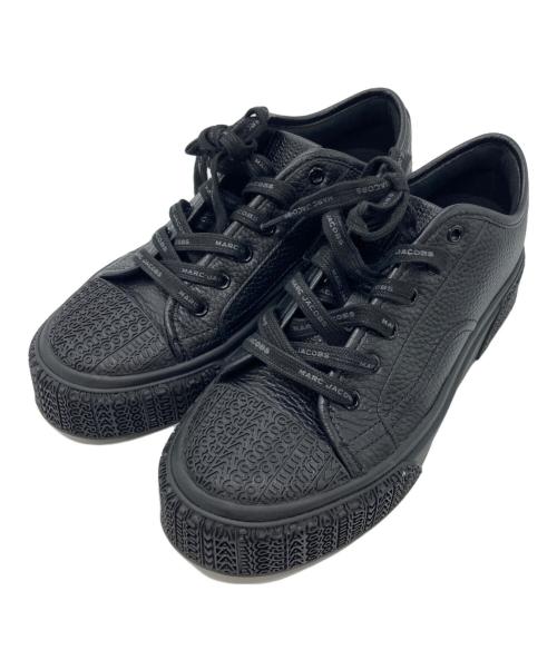 MARC JACOBS（マークジェイコブズ）MARC JACOBS (マークジェイコブズ) ザ レザー スニーカー ブラック サイズ:38の古着・服飾アイテム