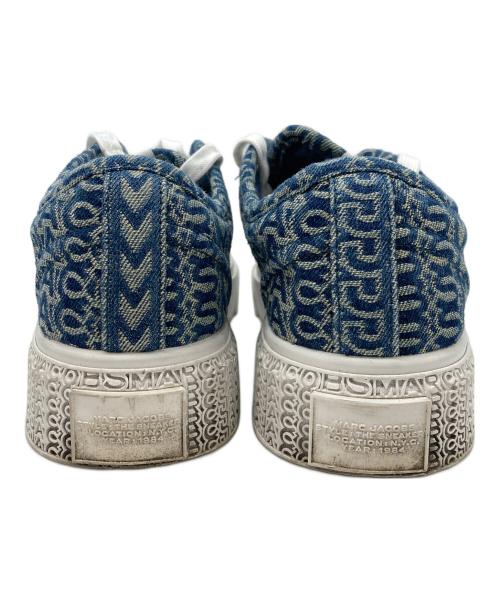 MARC JACOBS（マークジェイコブズ）MARC JACOBS (マークジェイコブズ) ザ デニム モノグラム スニーカー インディゴ サイズ:38の古着・服飾アイテム
