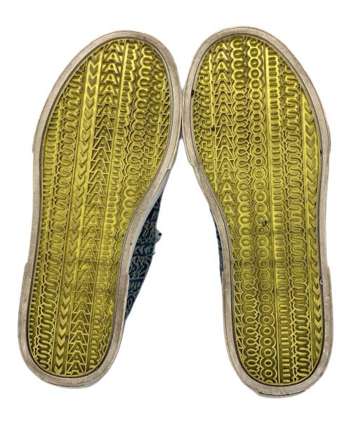 MARC JACOBS（マークジェイコブズ）MARC JACOBS (マークジェイコブズ) ザ デニム モノグラム スニーカー インディゴ サイズ:38の古着・服飾アイテム