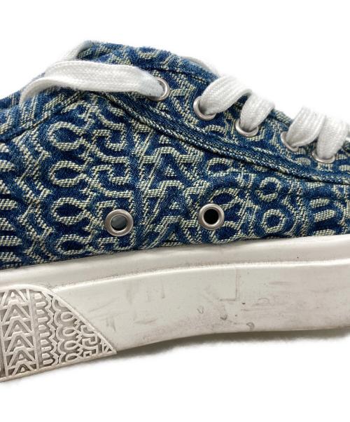 MARC JACOBS（マークジェイコブズ）MARC JACOBS (マークジェイコブズ) ザ デニム モノグラム スニーカー インディゴ サイズ:38の古着・服飾アイテム