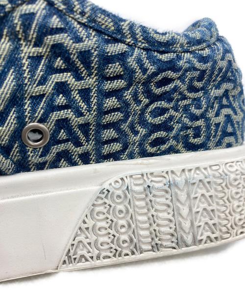 MARC JACOBS（マークジェイコブズ）MARC JACOBS (マークジェイコブズ) ザ デニム モノグラム スニーカー インディゴ サイズ:38の古着・服飾アイテム