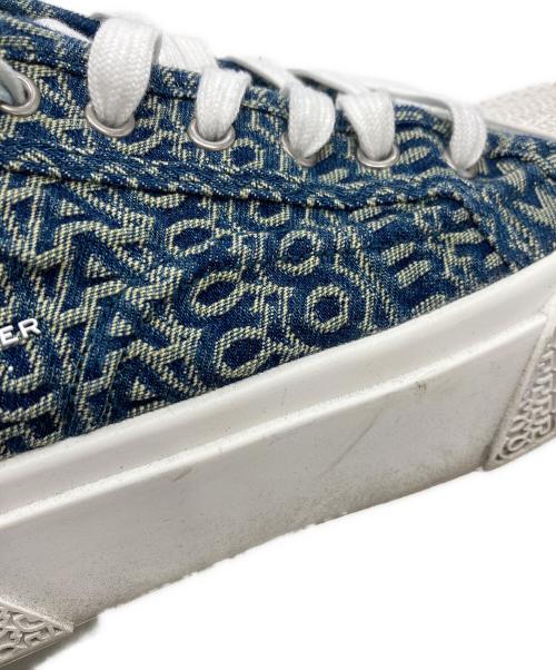 MARC JACOBS（マークジェイコブズ）MARC JACOBS (マークジェイコブズ) ザ デニム モノグラム スニーカー インディゴ サイズ:38の古着・服飾アイテム